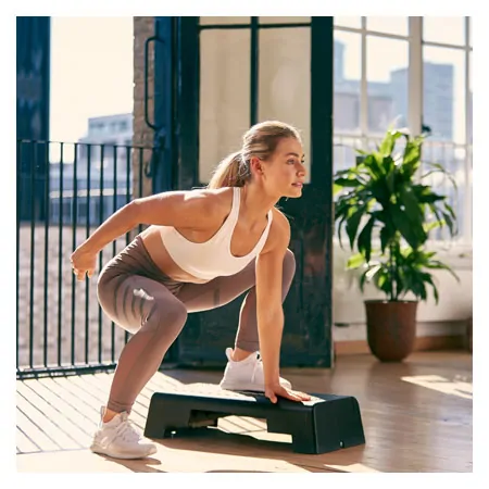 REEBOK Mini Step, schwarz