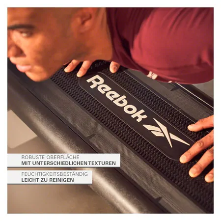 REEBOK Step professional inkl. DVD, schwarz-wei