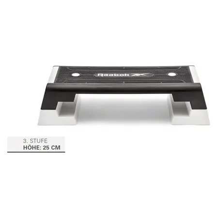 REEBOK Step professional inkl. DVD, schwarz-wei