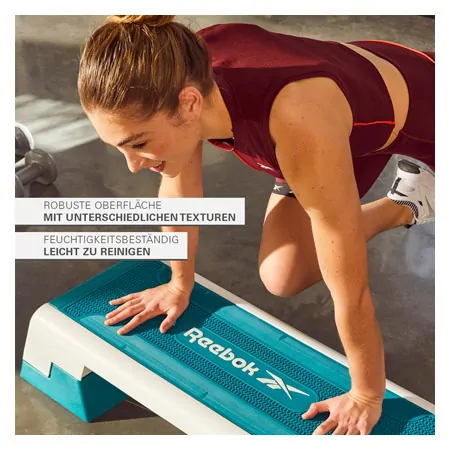 REEBOK Step professional, wei-trkis