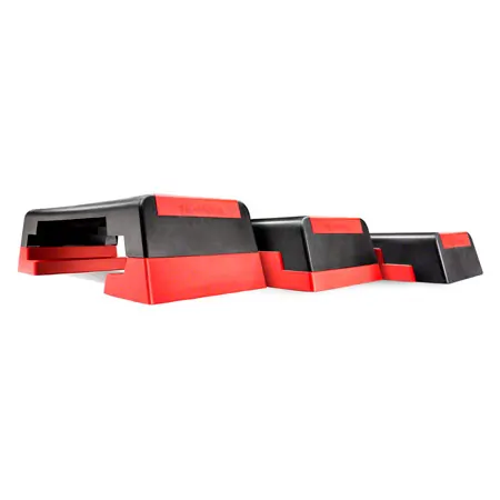 REEBOK Step professional, schwarz-rot