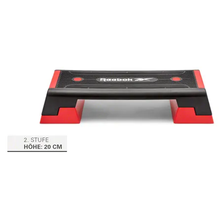 REEBOK Step professional, schwarz-rot