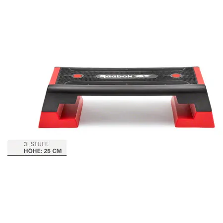 REEBOK Step professional, schwarz-rot