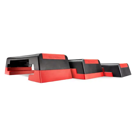 REEBOK Step professional inkl. DVD, schwarz-rot