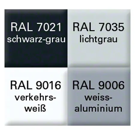 Karteischrank mit 6 Schubladen, zweibahnig