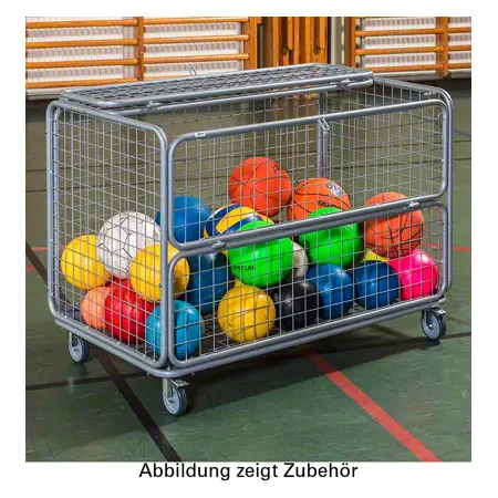 Ballwagen Komfort, 660 l, fahrbar