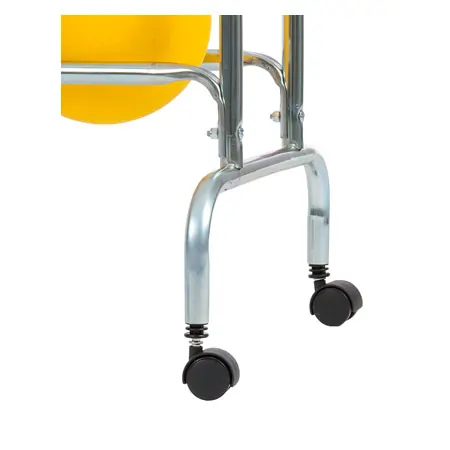 Ballregal fr bis zu max. 12 Blle, fahrbar