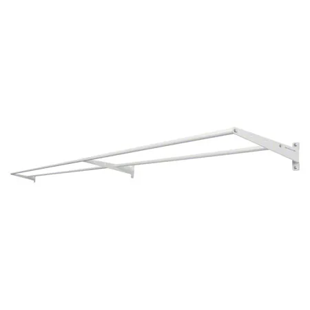 Wandhalterung Set, 350 cm, mit je 2 Auflagestben, Basis- und Erweiterungsmodul, 7-tlg.