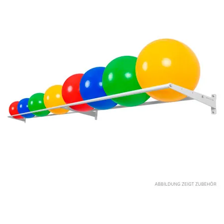 Wandhalterung Set, 350 cm, mit je 2 Auflagestben, Basis- und Erweiterungsmodul, 7-tlg.