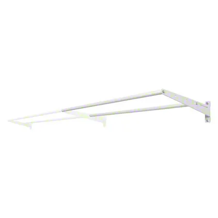 Wandhalterung, 125 cm, mit 2 Auflagestben, Erweiterungsmodul, 3-tlg.