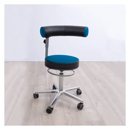 Sanus Gesundheitsstuhl mit hhenverstellbarer Lehne, 52-72 cm, Kunstleder