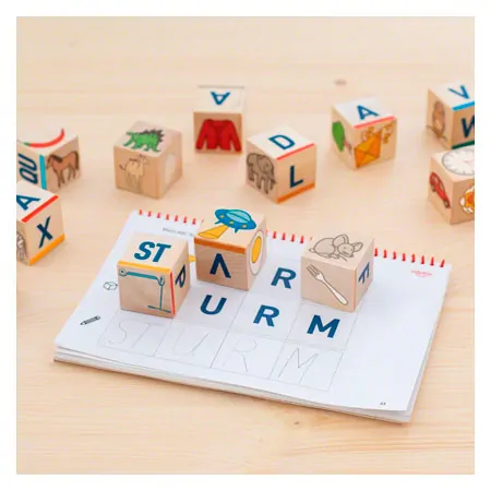 Nikitin Lernspiel ABC-W�rfel N7