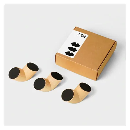 Loggos Erweiterungsset Y-Steine aus Buchenholz