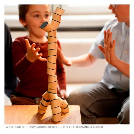 Loggos Erweiterungsset Y-Steine aus Buchenholz