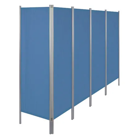 Leichtparavent 5-flgelig, HxB 165 x 259 cm