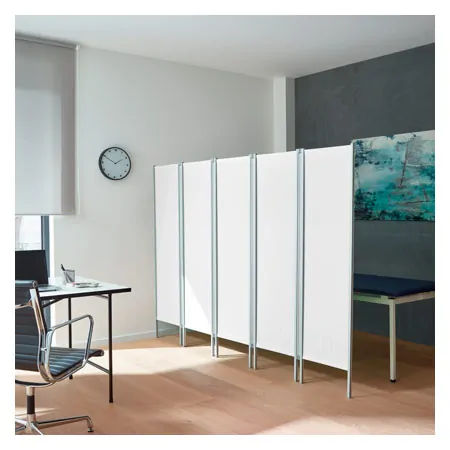 Leichtparavent 5-flgelig, HxB 165 x 259 cm