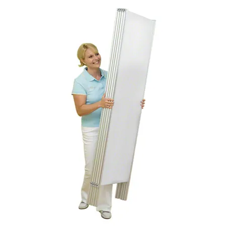 Leichtparavent 5-flgelig, HxB 165 x 259 cm