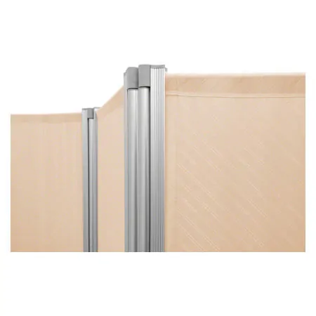 Leichtparavent 5-fl�gelig, HxB 165 x 259 cm