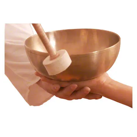 Peter Hess Klangschale Groe Herzschale,  22 cm, 1300 g, inkl. 1 Schlgel