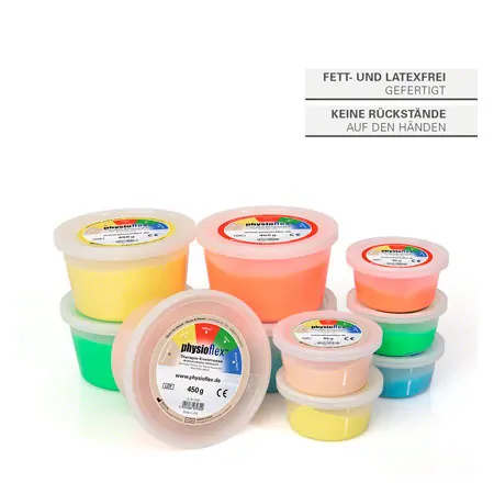 Physioflex Therapie-Knetmasse soft, 85 g, gelb