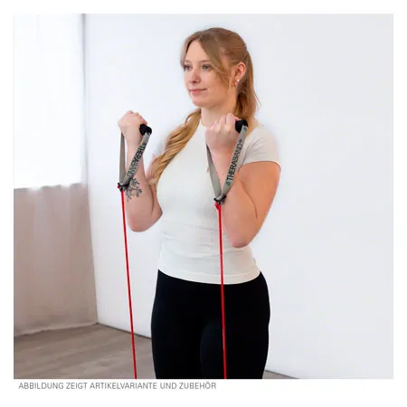 Thera-Band Tubing, 30,5 m, super stark, silber