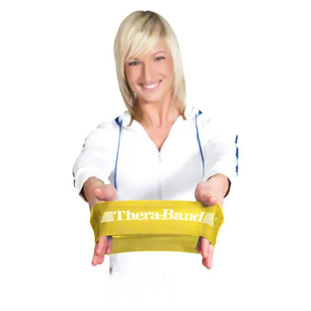 Thera-Band Loop,  29 cm, 7,6x45,5 cm, leicht, gelb