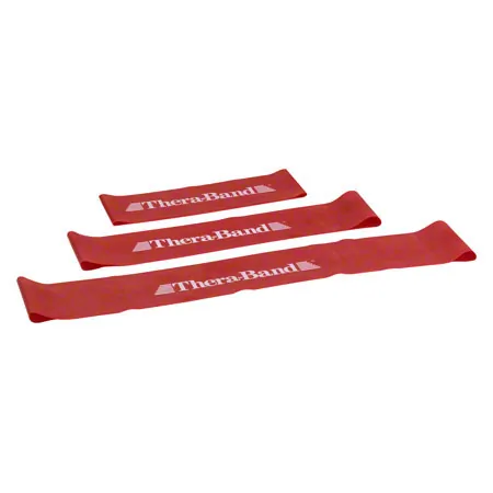 Thera-Band Loop,  29 cm, 7,6x45,5 cm, mittel, rot