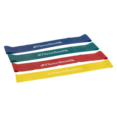 Thera-Band Loop,  29 cm, 7,6x45,5 cm, mittel, rot