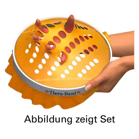 Thera-Band Einstze fr Handtrainer, leicht, gelb, 6er Set