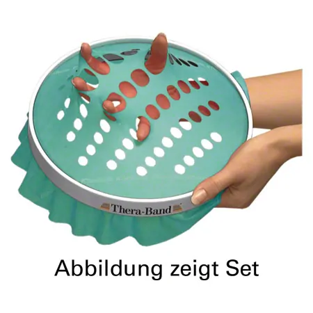 Thera-Band Einstze fr Handtrainer, stark, grn, 6er Set