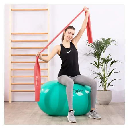 Deuser Physio Band, 25 m x 15 cm, mittel, rosa
