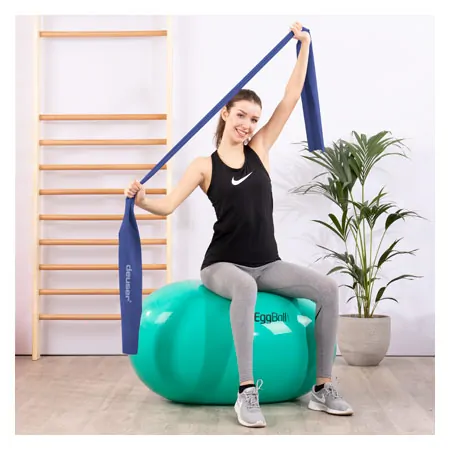 Deuser Physio Band, 25 m x 15 cm, stark, blau