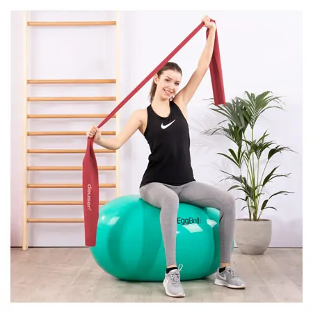 Deuser Physio Band, 25 m x 15 cm, extra stark, rot