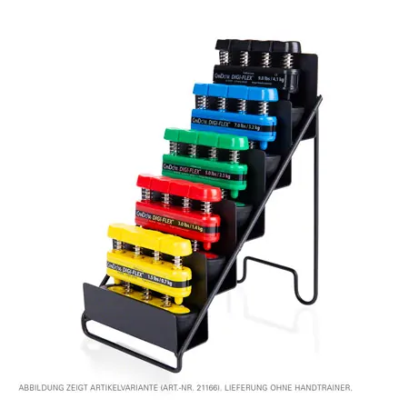 Digi-Flex/Digi-Extend Aufbewahrungsdisplay f�r 5 Handtrainer