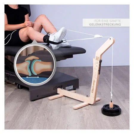 Flextrainer Single Arthrose-Therapiegert fr Knie- und Hftgelenk bis 65 kg Krpergewicht