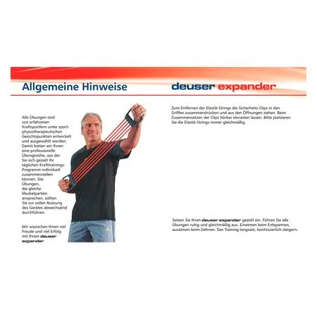 Deuser Expander, 20-100 kg, blau