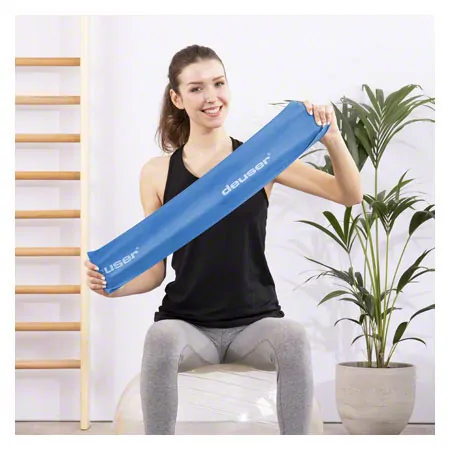 Deuser Band Therapie, 20 m x 10 cm, extra stark, blau
