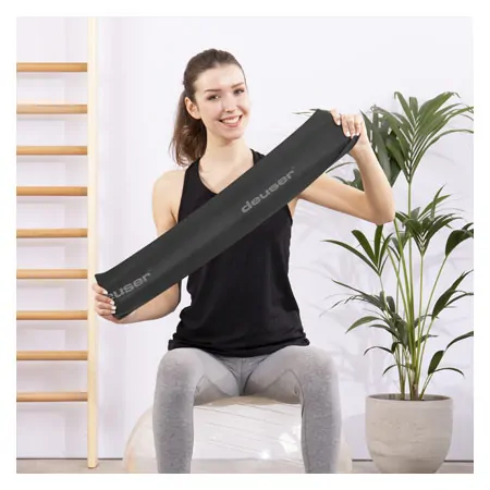 Deuser Band Therapie, 20 m x 10 cm, spezial stark, schwarz