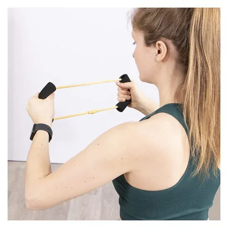 Fitness Ring, leicht, gelb, 10er Set