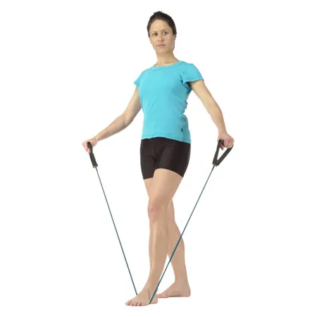 Fitness Tube, extra stark, blau