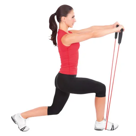 Fitness Tube, stark, rot, 10er Set