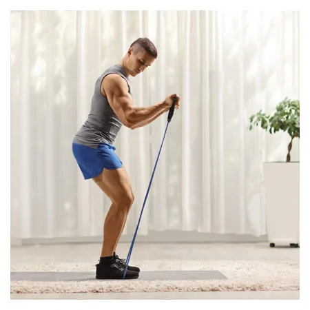 Fitness Tube, extra stark, blau, 10er Set