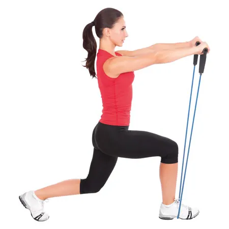 Fitness Tube, extra stark, blau, 10er Set