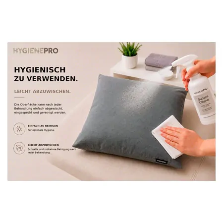 HygienePro Kissen, 42x42x5 cm, anthrazit