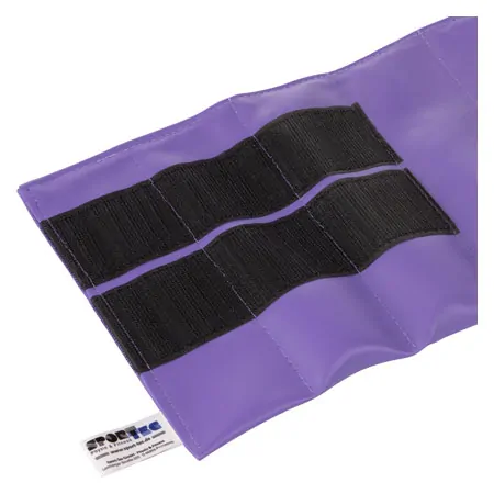 Gewichtsmanschette mit Klettverschluss, 48x20 cm, 2 kg, lila, Stck