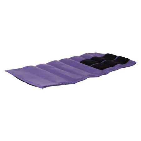 Gewichtsmanschette mit Klettverschluss, 48x20 cm, 2 kg, lila, Stck