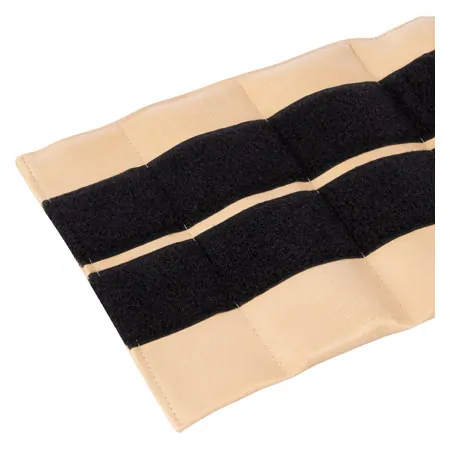 Gewichtsmanschette mit Klettverschluss, 70x20 cm, 4 kg, beige, Stck