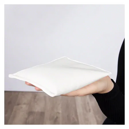 Sandsack mit Quarzsandfllung, 15x15 cm, 0,5 kg, wei