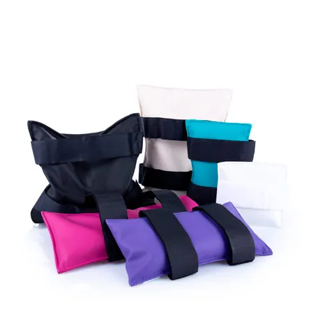 Sandsack mit Klettband, 25x15 cm, 1 kg, trkis
