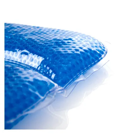 Gesichtsauflage Pearls, desinfizierbar, LxBxH 30x30x1 cm, blau
